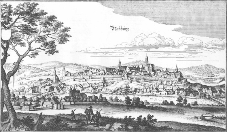 Nabburg, Topographia Bavariae