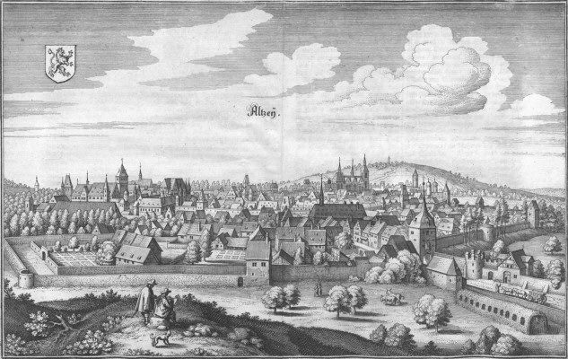 Alzey, Topographia Palatinatus Rheni