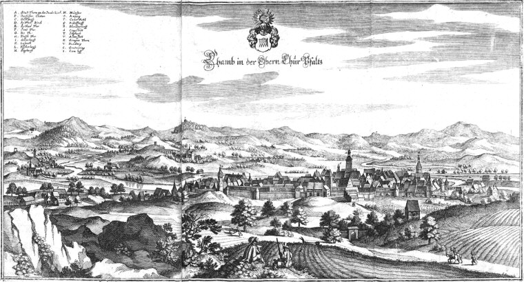 Cham, Topographia Bavariae