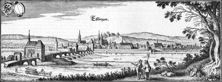 Esslingen, Topographia Sueviae