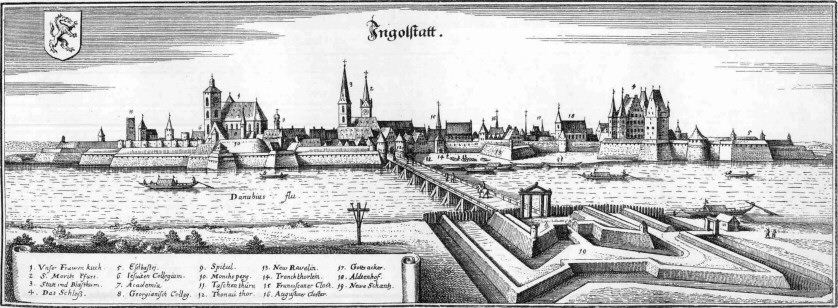 Ingolstadt, Topographia Bavariae