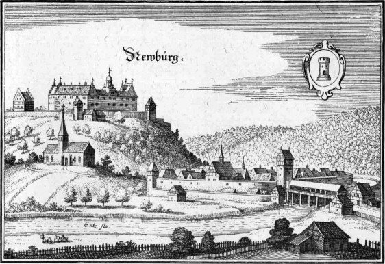 Neuenbrg, Topographia Sueviae