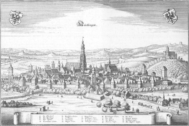 Nrdlingen, Topographia Sueviae