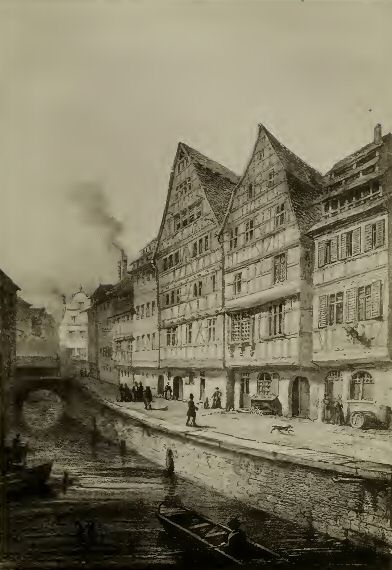 Gerbergraben um 1810