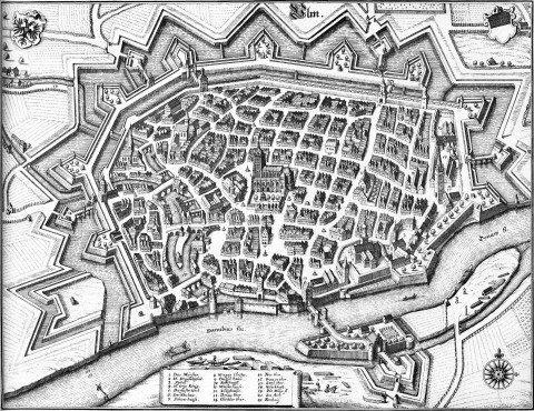 Ulm, Topographia Sueviae