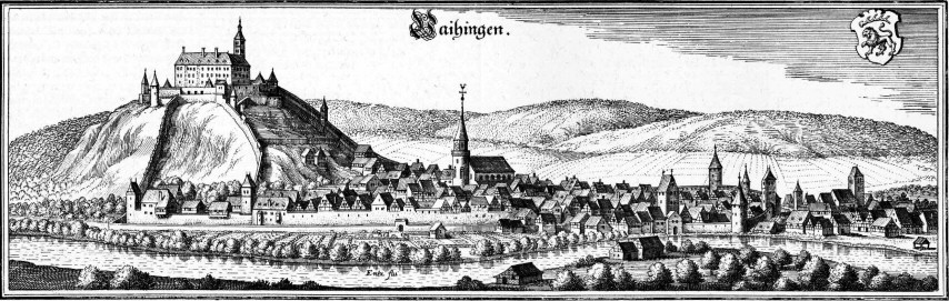 Vaihingen, Topographia Sueviae