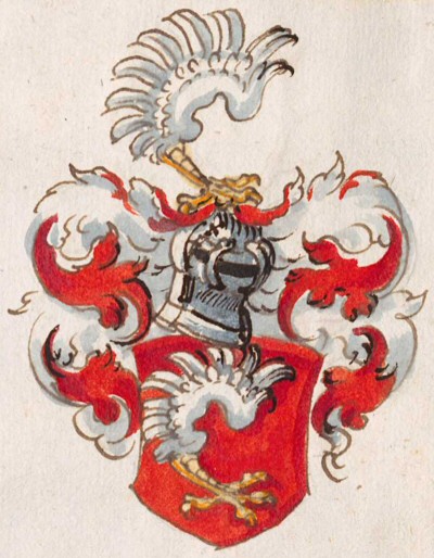 Wappen der Kastner mit dem Flug