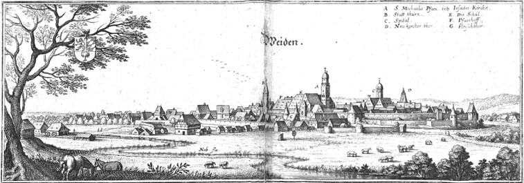 Weiden in der Oberpfalz, Topographia Bavariae