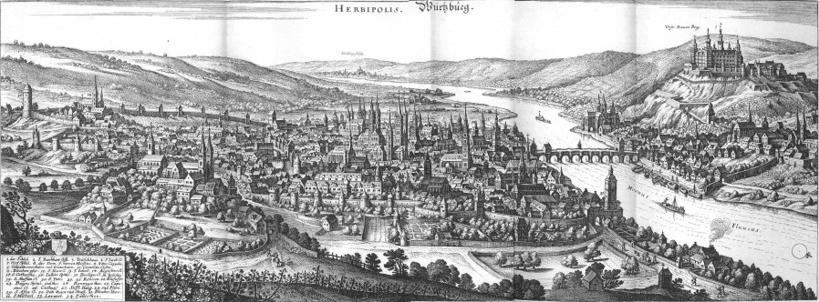 Wrzburg, Topographia Franconiae